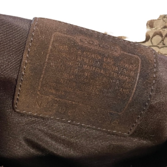 Vintage Coach Signature bag mini c y2k - Picture 6 of 8